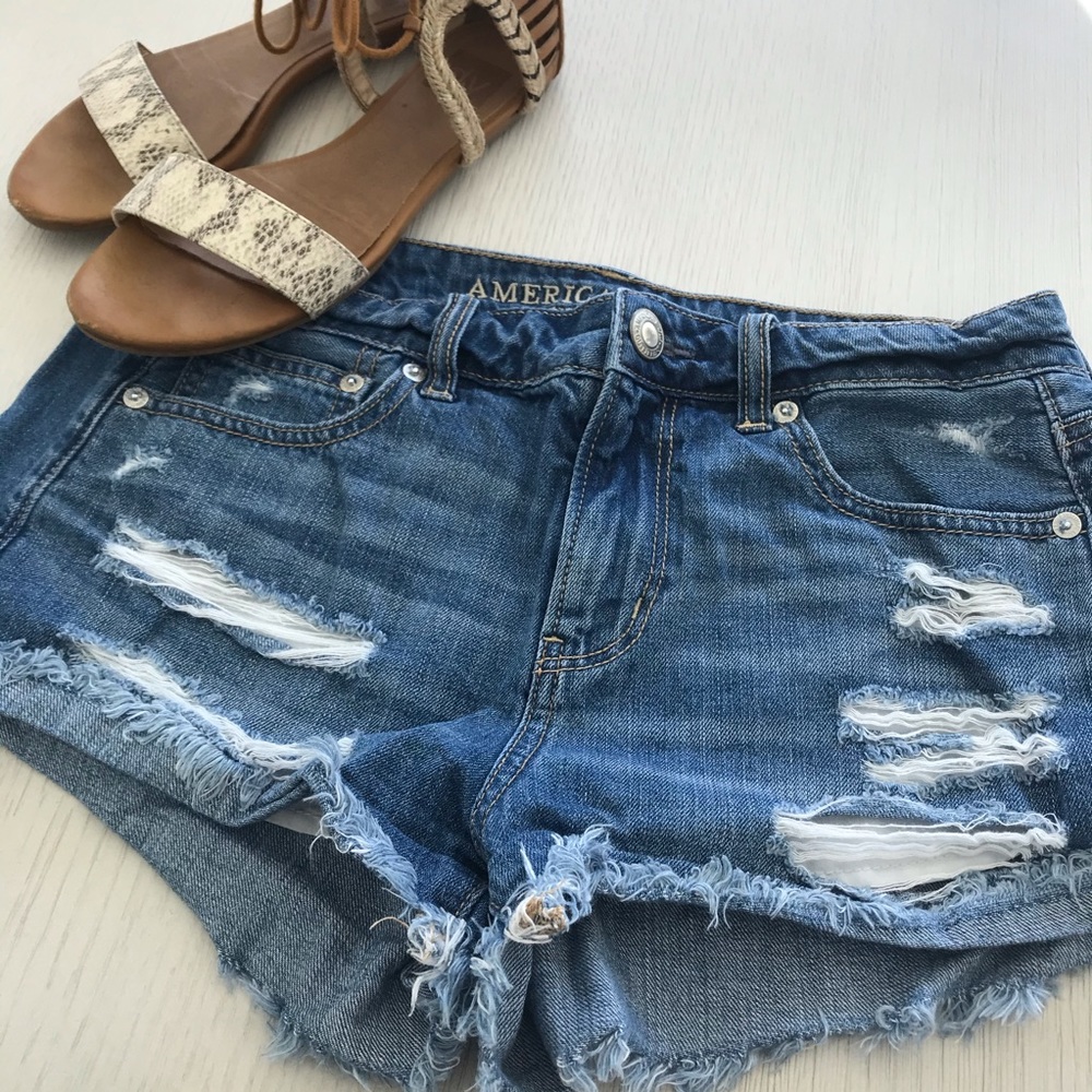 American Eagle Cut off Denim shorts